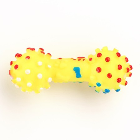 Brying toy "Small dumbbell" for dogs, 12.5 cm, yellow-1