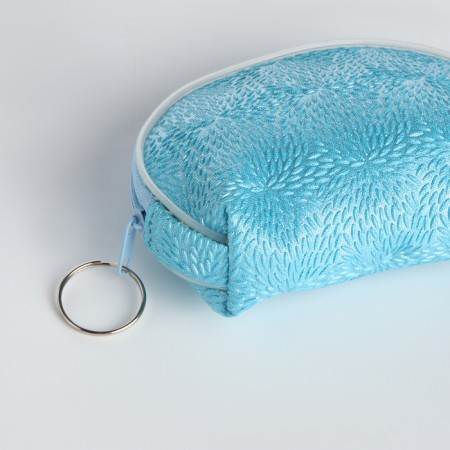 Women's wallet with lightning, blue color-2