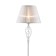 Taleshire "Rowena", 1x75W E27, white 71x27.5x12.5 cm