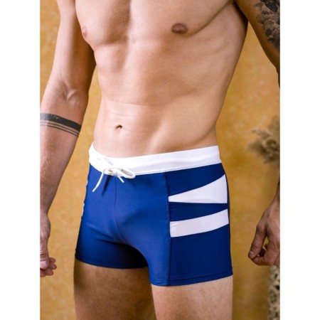 Male bathing panties, size 52, blue, white color