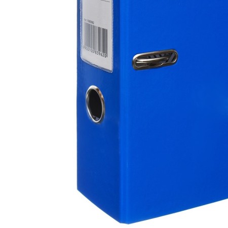 PAPKA-registrar A4 75mm Calligrata laminated, jeans blue-3