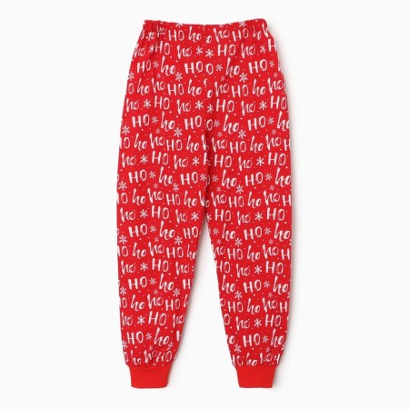 Pajamas for a boy, red color, height 122 cm-6