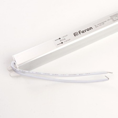 Electronic transformer for 24 W LED tape, Feron, LB001, 2A, 48 W-2