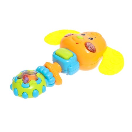 Musical rattle sound, light, color mix-1