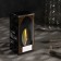 LED figure "Golden candle with a snowman" 5 × 9 × 5 cm, plastic, batteries AG13x3, glow warm white