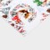 Stickers for flowers and gifts "All the best!", 16 × 9.5 cm