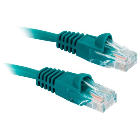 Buro UTP Patch Cord 4 pairs CAT5E CCA Molded 5M Green RJ-45 (M) -RJ-45 (M)-2