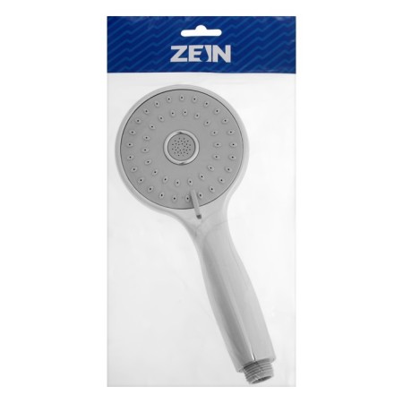 Showing watering can Zein Z2601, 3 modes, plastic, chrome-3