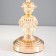Highlight lamp with Laura Laura backlight 1x60W E27 Gold 26x26x41 cm Risalux