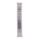 Watch strap, 22 mm, metal, l = 20 cm, silver