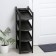 Black shoe launches, 4 tiers, 41.5 × 25.5 × 81 cm, color mix