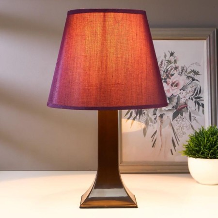 Table lamp 62104 1he27 15W violet d = 22 cm, h = 34.5 cm Risalux-1