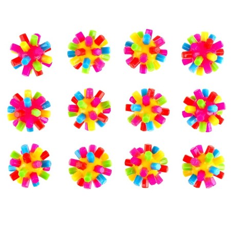 Developing toy "touch ball", color mix-1