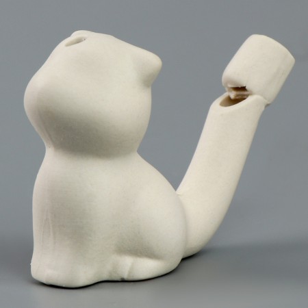 Ceramic whistle for coloring "Kisa"-1