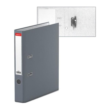 A4, 50 mm registrar, Erichkrause Granite, with arched mechanism, gray