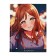 Notepad A6, 80 sheets in the "Anime" cage, solid cover, offset unit