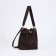 Cross-Bodi bag on a weight, brown color