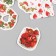 Stickers for creativity "Strawberry" set 46 pcs 6.4x4.4x1.1 cm