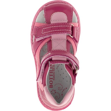 Baby sandals, size 21, pink color