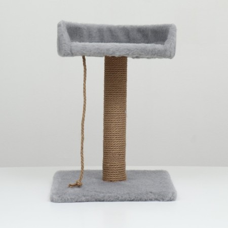 A column-bungee with a sunbed, 35 x 35 x 55 cm, gray-4