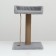 A column-bungee with a sunbed, 35 x 35 x 55 cm, gray