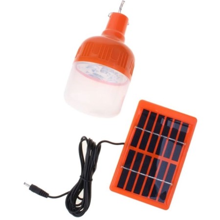 Camping battery lamp, 10 W, 10 LED, 500 mAh, solar battery-1