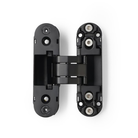 Loop of hidden Lockland installation, 30x110 mm, with 3D regulation, black color is black-4
