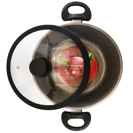 Panairo The Brusnika Pan, with a lid, the handle Soft-Touch, 3.3 l-5