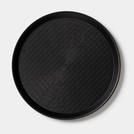 Round shade Brick, plastic, d = 28 cm, black-2