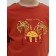 Футболка для девочек, рост 104 см, цвет терракотовый