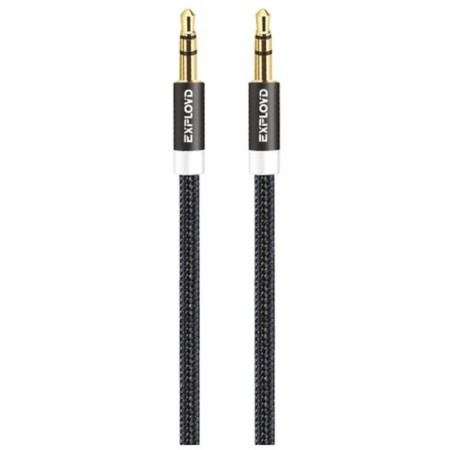 EXPLOYD EX-K-641 Jack 3.5 (M) cable-Jack 3.5 (M), for micro and headphones, 1 m, black