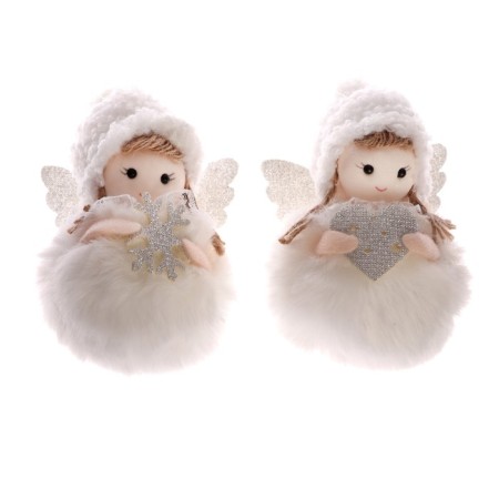 Doll "Snowflake", on the suspension, species mix-3