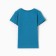 T -shirt for a boy, sea color, height 74 cm