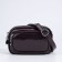 Cross-Bodi bag with zipper, burgundy color