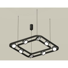 A set of suspended swivel with acrylic Ambrella Light, Traditional Diy, XB9182150, 8XGX53, Black Sand, White Matte