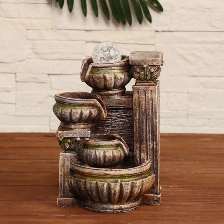Empire fountain 18.5x15.5x26 cm (with backlight)