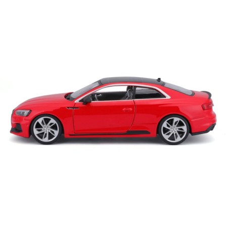 BBURAGO AUDI RS 5 Coupe, Die-Cast, 1:24, opening doors, red red-8