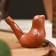 Figure for the tea ceremony - whistle "Bird" 6.5x4x6cm