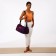 Sports bag, textura, average size, blue/pink color