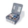Homemade Kids Safe, 34x34x16 cm, 21 cells, gray