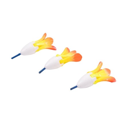 Winter Yaman Froll "Tulip" 2 g, polystyrene, the color of the yellow-red unit 3 pcs.