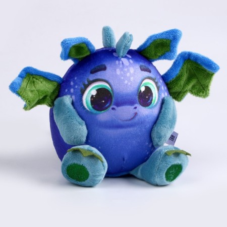 Soft toy "Dragon", blue-green-2