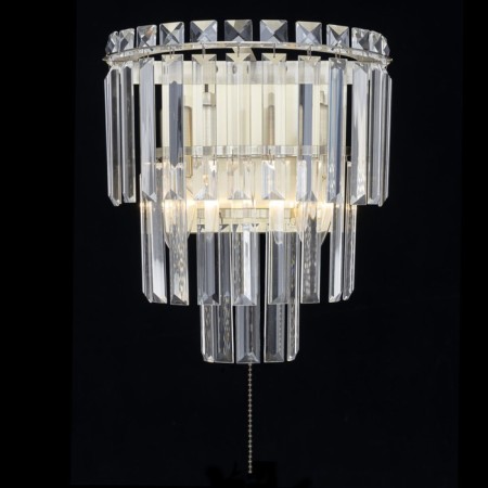 Lamp Citilux “Foundation” CL303323, 25x28 cm, 2x60W, E14, brown color-1