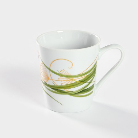 Porcelain mug "Dragonfly", 300 ml, d = 8.8 cm