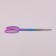 Scissors are manicure, straight, narrow, 8.8 cm, chameleon color