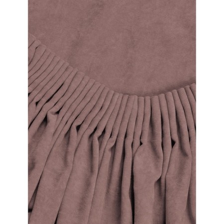 Set of curtains "Canvas", size 200x270 cm, 2 pcs, dusty rose color-2