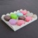 Box for cookies, white, 22 x 15 x 3 cm