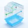 Poultry cell is equipped BD-1/4F, 30 x 23 x 39 cm, blue