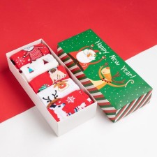 Набор новогодних носков KAFTAN "Happy New Year" 5 пар, р-р 35-38