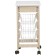 Tumbling with a box and baskets, 370x370x750, white/varnish
